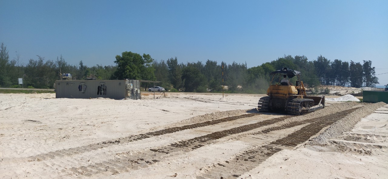 Leveling work